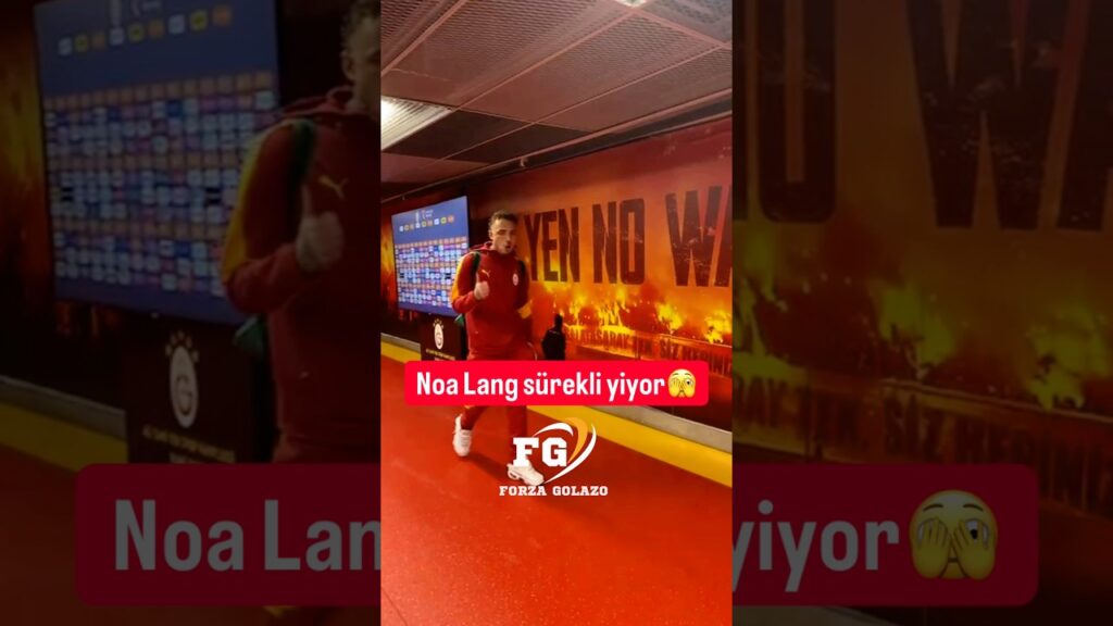 Noa Lang her maçtan sonra şekerini yükseltiyor🫣 #Galatasaray #alanyaspor #süperlig #noalang