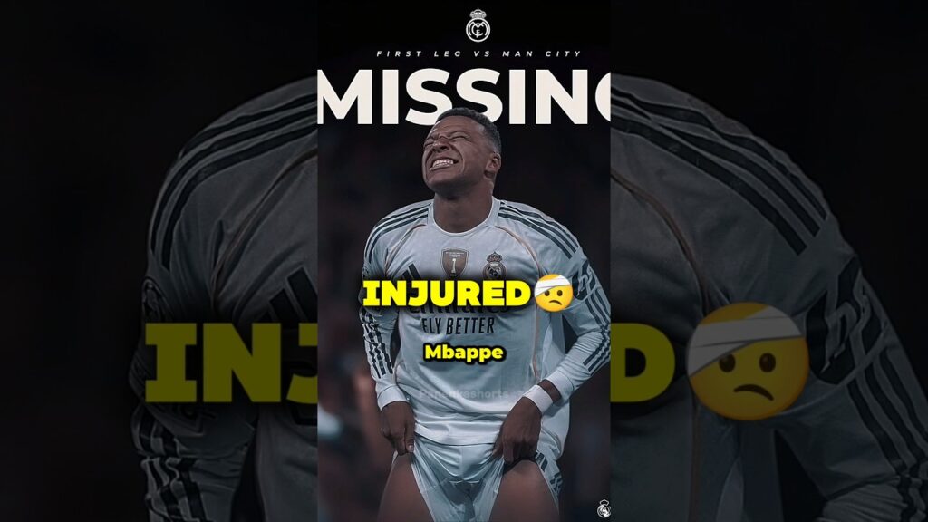 Bellingham & Mbappé Injured Before Facing Man City?! 😳🚨 Madrid in Trouble #shorts