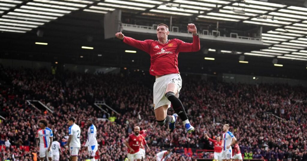 Benjamin Sesko strikes again as Man Utd secure comeback win over Crystal Palace