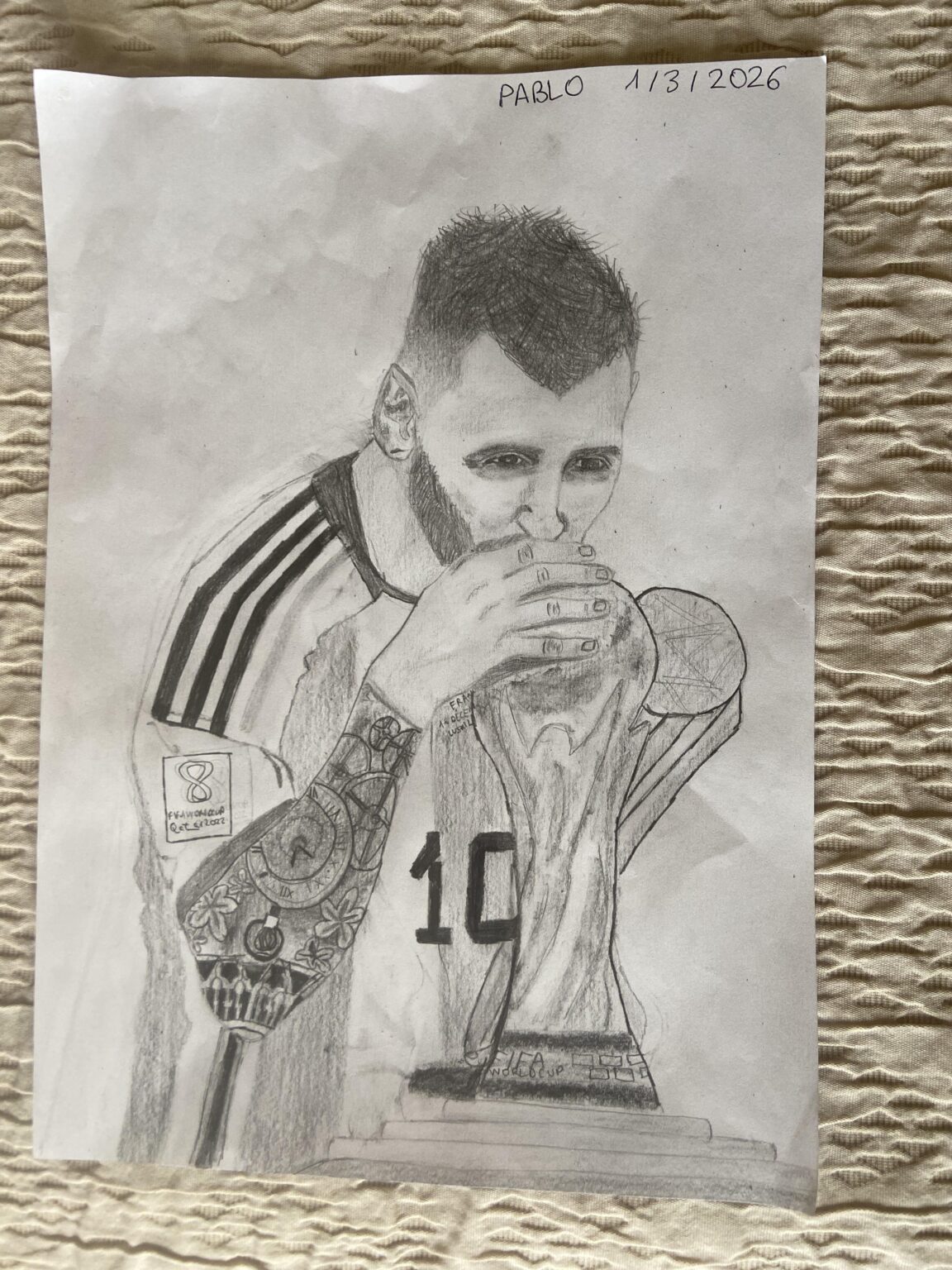 MESSI FAN ART. What do you think?