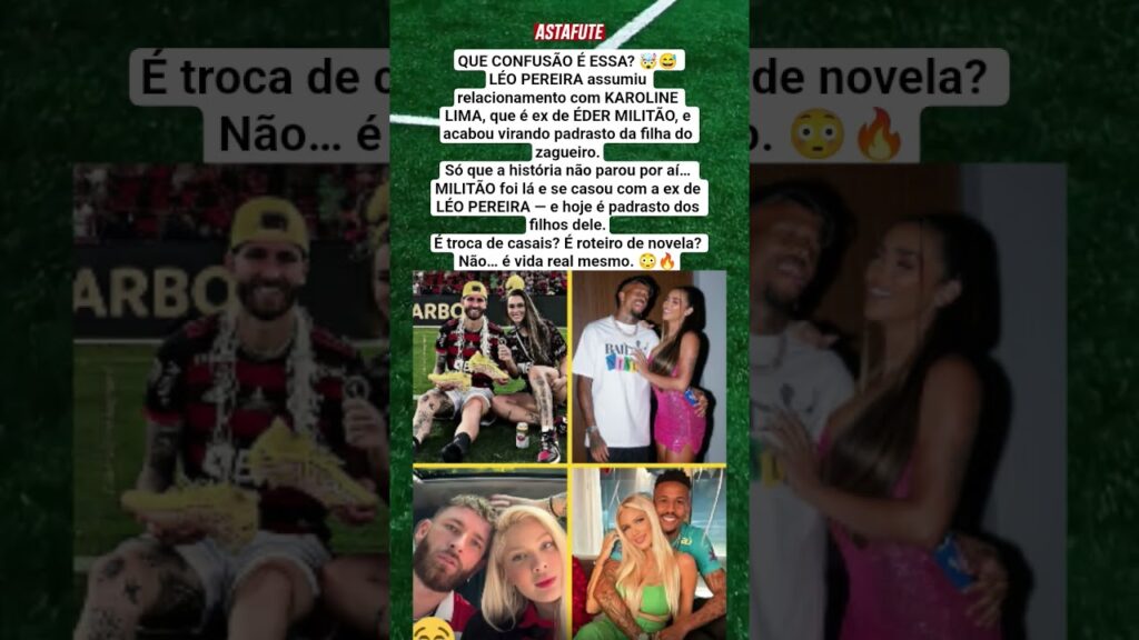 MILITÃO E LÉO PEREIRA PROTAGONIZAM TROCA DE CASAIS DIGNA DE NOVELA