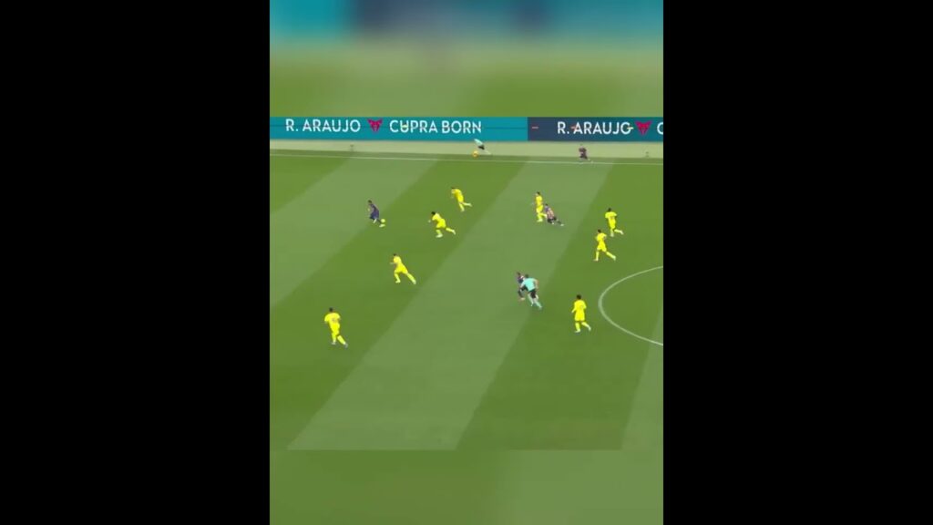 Pedri’s Genius Assist That Destroyed Villarreal’s Defence!