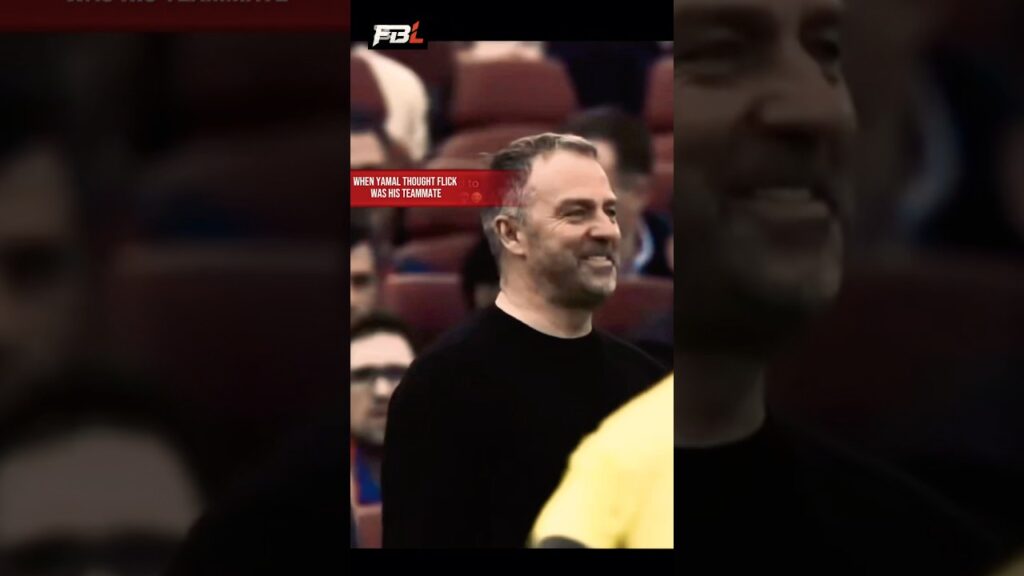 When Lamine Yamal Tried To Link-Up With Hansi Flick During The Counter Attack