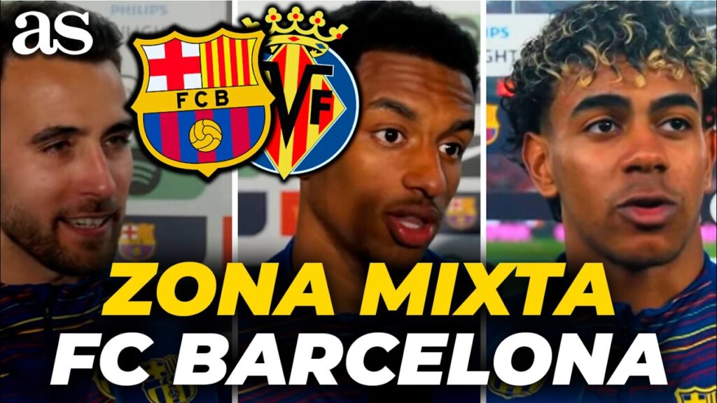 LAMINE YAMAL, ERIC GARCÍA Y BALDE hablan de la GOLEADA | ZONA MIXTA FC BARCELONA – VILLARREAL LAMINE YAMAL, ERIC GARCÍA Y BALDE hablan de la GOLEADA | ZONA MIXTA FC BARCELONA - VILLARREAL