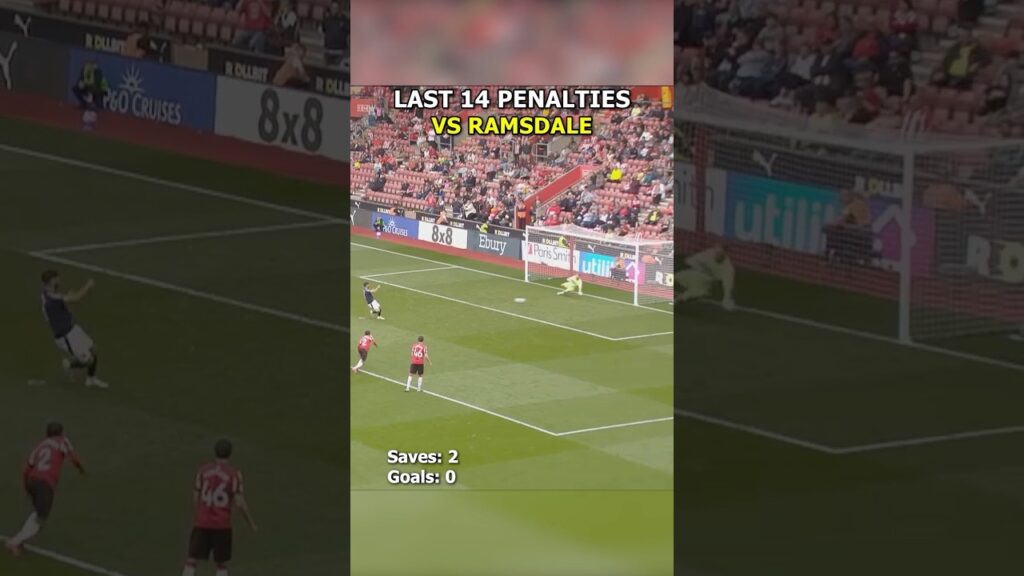 LAST 14 Penalties VS AARON RAMSDALE