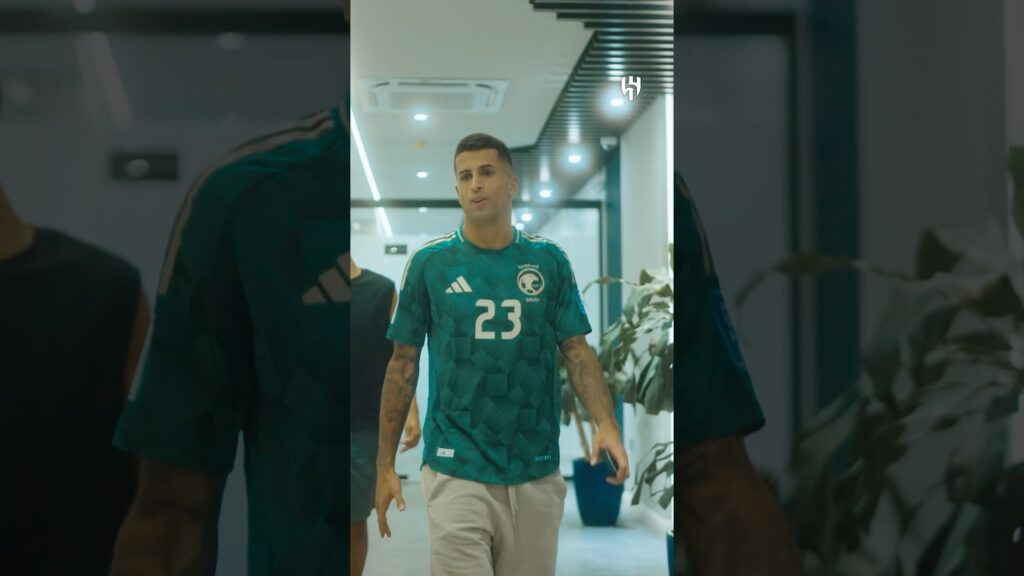 Cancelo in Saudi colors 🇸🇦💚