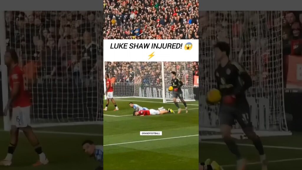 Luke Shaw Injury vs Crystal Palace 💔⚽ #shorts #manutd #crystalpalace #football Luke Shaw Injury vs Crystal Palace 💔⚽ #shorts #manutd #crystalpalace #football