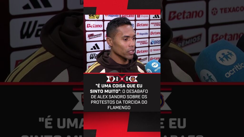 Alex Sandro desabafou sobre os protestos da torcida do Flamengo