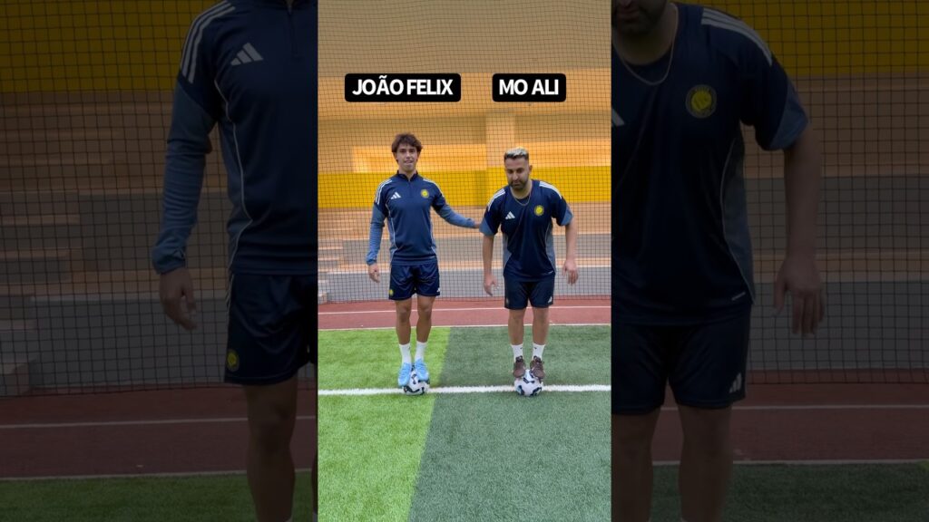 Balance challenge with Joao Felix 🔥