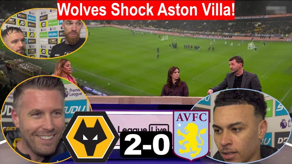 Wolves vs Aston Villa 2-0 |  Wolves Brave Fight, Deserved Win; Villa Poor: Post Match Analysis.