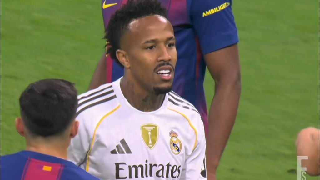Eder Militao DEFENSIVE MASTERCLASS vs FC Barcelona | 1 assist | 2160i