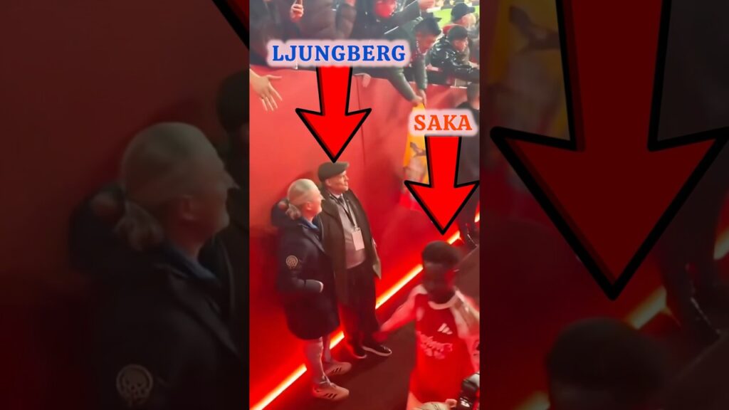 OMG! Just seen BUKAYO SAKA totally IGNORE Arsenal Legend FREDDIE LJUNGBERG| Powered by chinkseyMEDIA