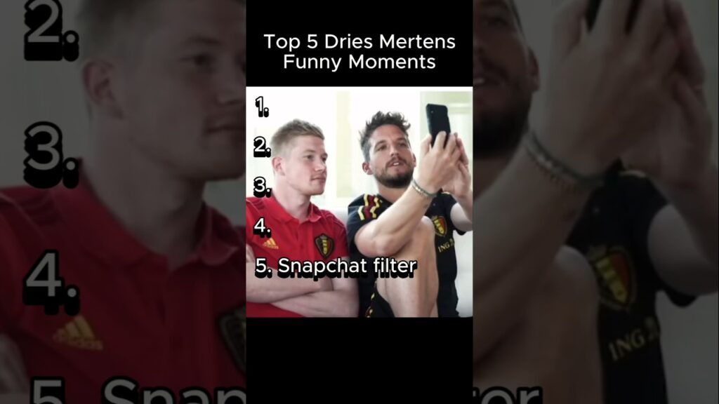 Top 5 Funniest DRIES MERTENS Moments!😂 #shorts