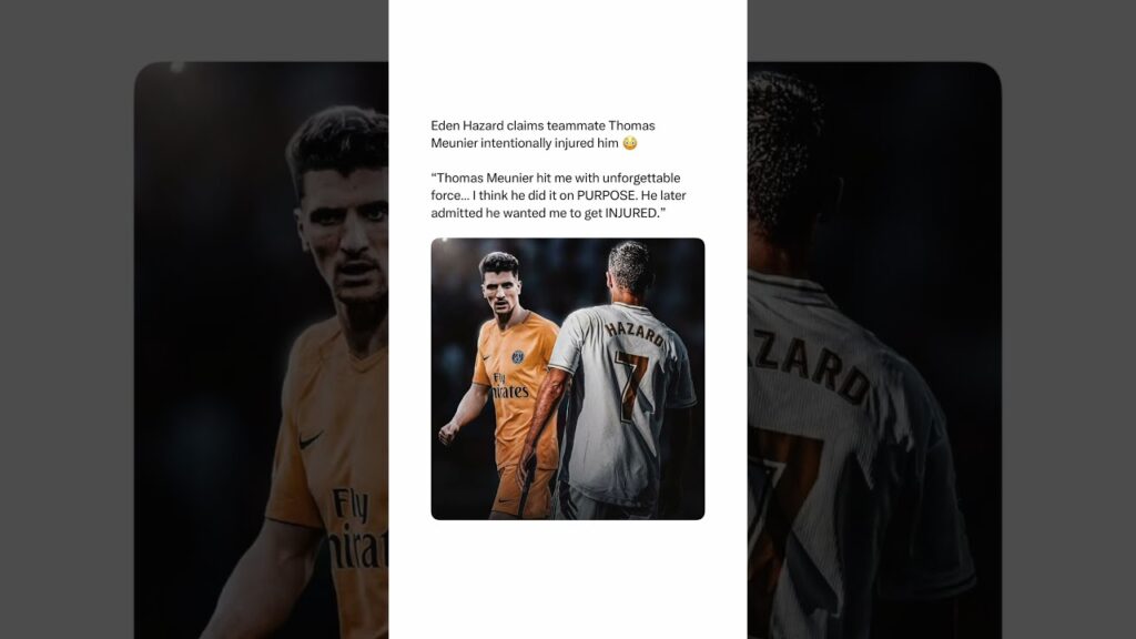 Hazard Accuses Meunier 😳