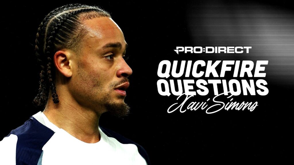 "__________ is the best in training at Spurs" 👀 Xavi Simons Opens Up On Life In The Premier League 💫