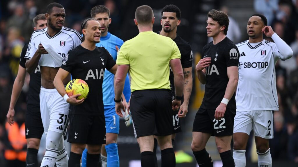 Tottenham complain to PGMOL over ‘inconsistent’ refereeing