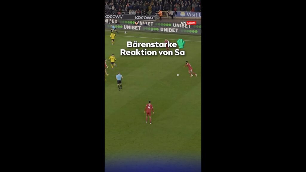 Bärenstarke Reaktion von Sa! 🧤