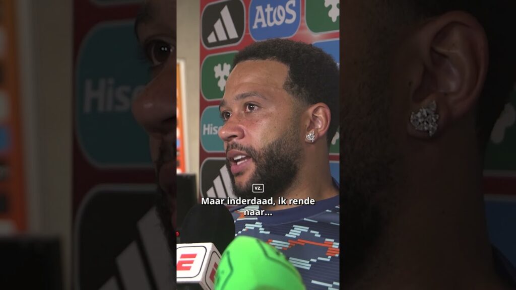 ‘Ik zei eerst: boys, doe ff normaal’ 🤣🗣️ Memphis Depay reageert op zijn recordtreffer namens Oranje