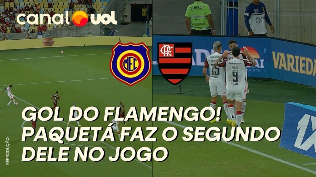 PAQUETÁ BATE CRUZADO E FAZ O SEGUNDO DELE E DO FLAMENGO CONTRA O MADUREIRA! VEJA O GOL