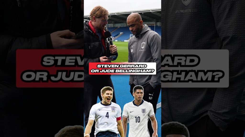 Steven Gerrard vs Jude Bellingham - Kieron Dyer STRUGGLES TO DECIDE! 🏴󠁧󠁢󠁥󠁮󠁧󠁿😬
