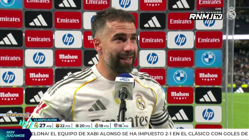 Declaraciones CARVAJAL post Real Madrid 2-1 Barcelona (26/10/2025) Declaraciones CARVAJAL post Real Madrid 2-1 Barcelona (26/10/2025)