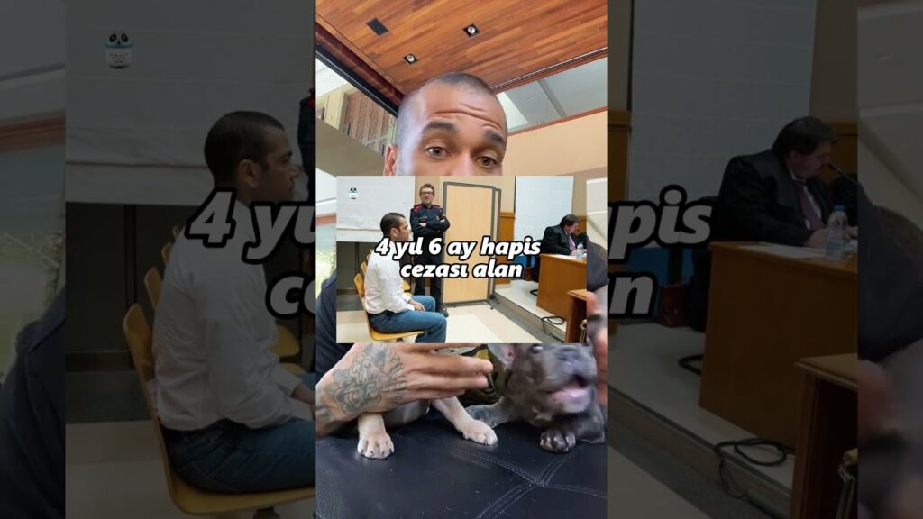 Dani Alves 1 milyon Euro karşılığında serbest kaldı #shorts #futbol #danialves