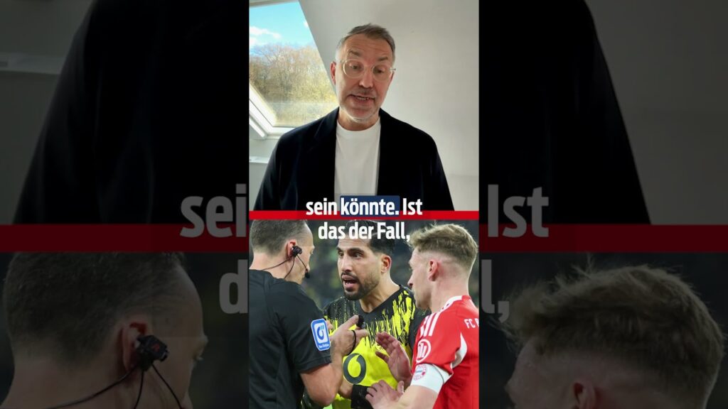 BUNDESLIGA: Im TV Nicht zu sehen! Goretzka mit großer Geste an Can | BVB – FC Bayern BUNDESLIGA: Im TV Nicht zu sehen! Goretzka mit großer Geste an Can | BVB - FC Bayern