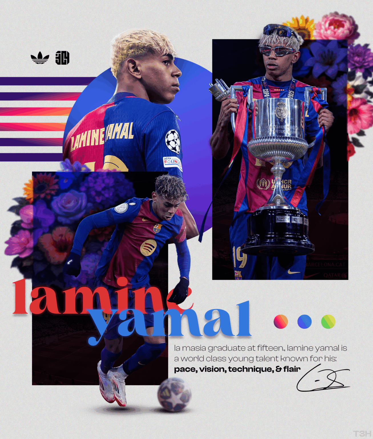 Lamine Yamal Poster Design made with PS