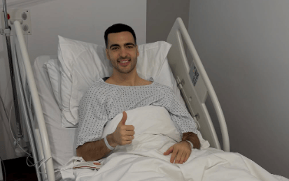 Mikel Merino underwent foot surgery in February (Instagram/Mikel Merino)