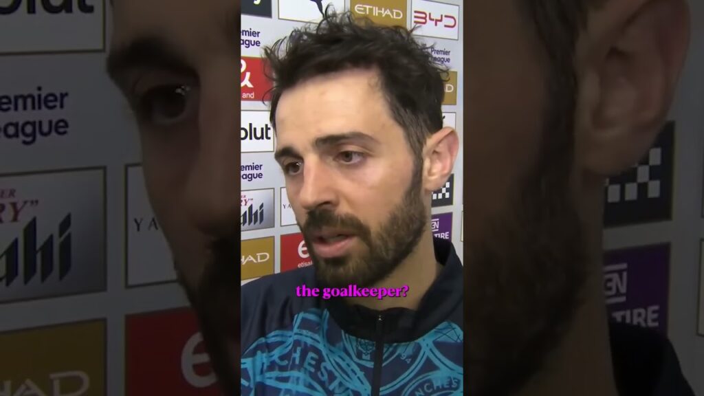 Bernardo Silva expresses his frustrations with the decisions after sharing the points with Forest 🗣️