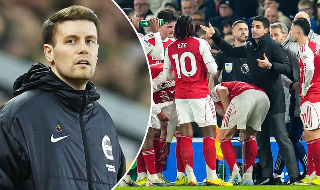 Fabian Hurzeler slammed Arsenal's time-wasting against Brighton but their ball in play time is above average this season - MKFM 106.3FM