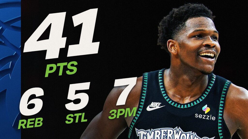 Anthony Edwards GOES OFF For 41 PTS & 7 3PM in Dominant Win | March 3, 2026