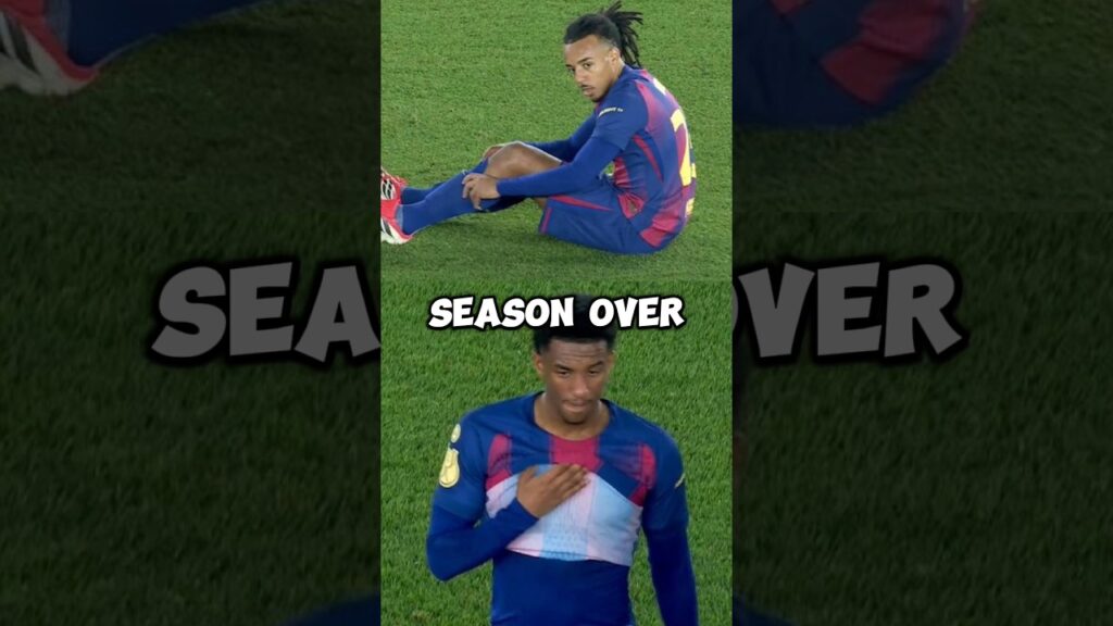 Barcelona season might be ruined by this.😨 Barcelona season might be ruined by this.😨