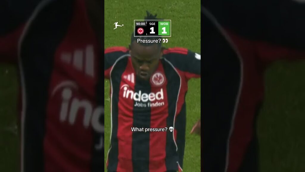 Batshuayi is cold 🥶⚽️#bundesliga #viral