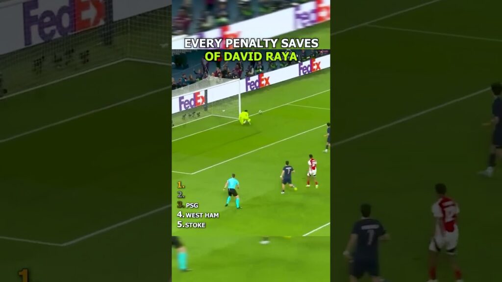 Every Penalty Save Of David Raya