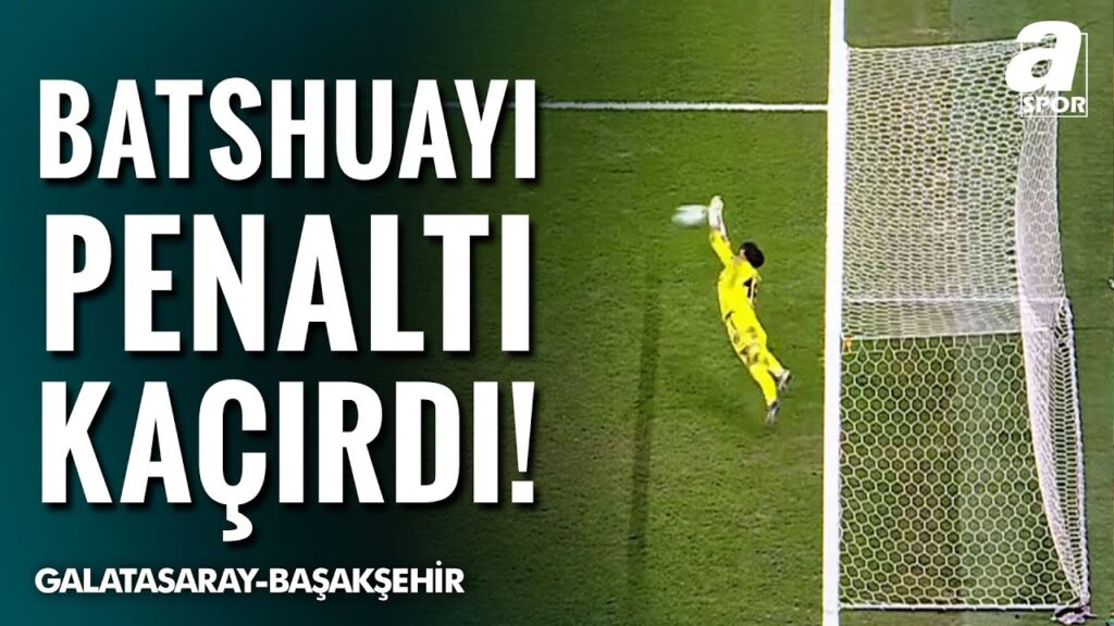 Galatasaray'da Michy Batshuayi, 90+7'nci Dakikada Kullandığı Penaltı Vuruşundan Yararlanamadı!