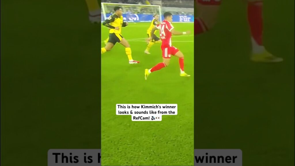 POV: You have the best view of Kimmich's volley 🚀👁️😍