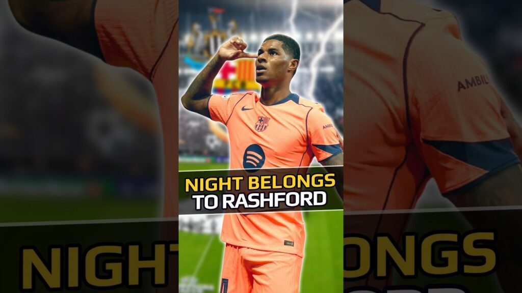 RASHFORD BRACE Stuns Newcastle in UCL #shorts