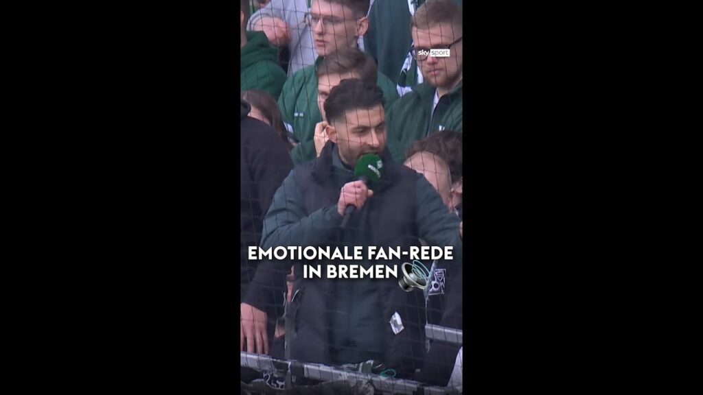 Emotionale Rede von Werder-Ultra 🔥🔊