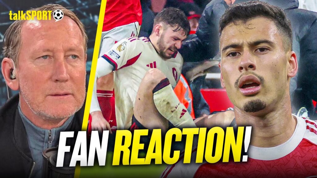 "AN ABSOLUTE SCANDAL!" Arsenal and Liverpool Fans REACT to Martinelli PUSHING Injured Bradley!