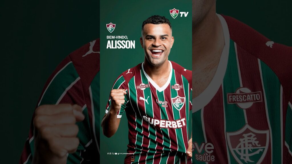 COMEMORA IGUAL UM LOUCO DA CABEÇA E É FLUMINENSE! BEM-VINDO, ALISSON! 🇭🇺🇭🇺🇭🇺