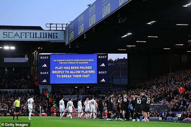 Leeds have called upon their supporters to respect players breaking their Ramadan fast on Sunday when a stoppage is called mid-match