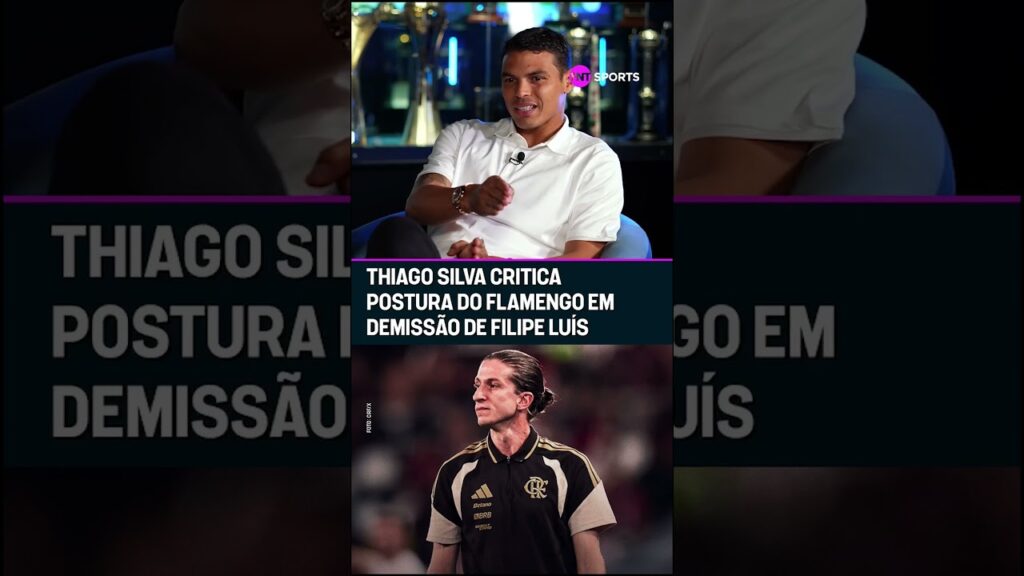 "A DEMISSÃO NÃO FOI JUSTA!" 🗣️❌ Thiago Silva comentou a saída de Filipe Luís #shorts