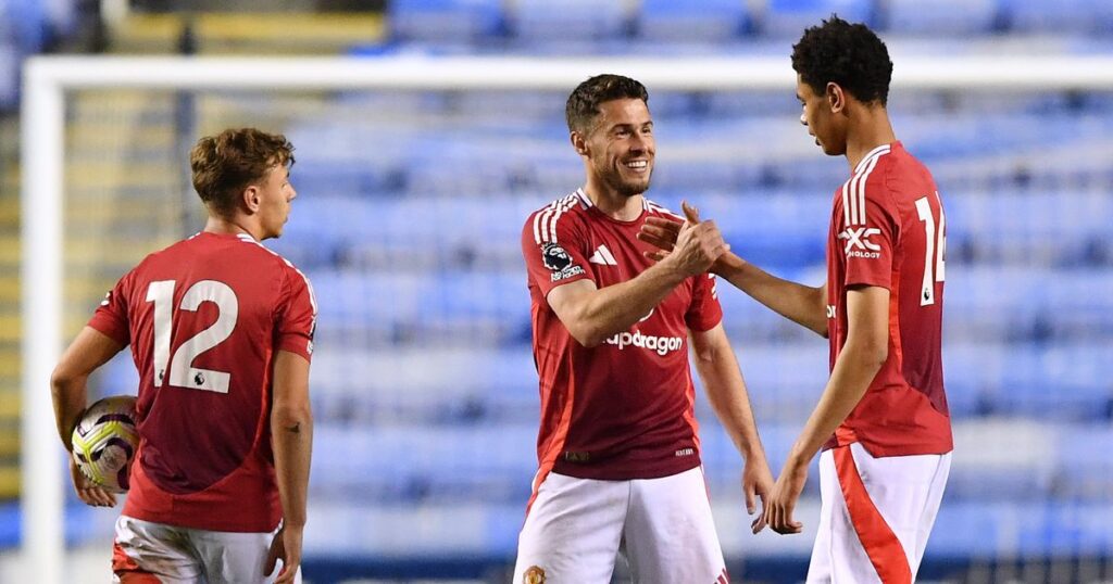 Meet JJ Gabriel and Kai Rooney's wonderkid Man Utd team-mate who towers over both