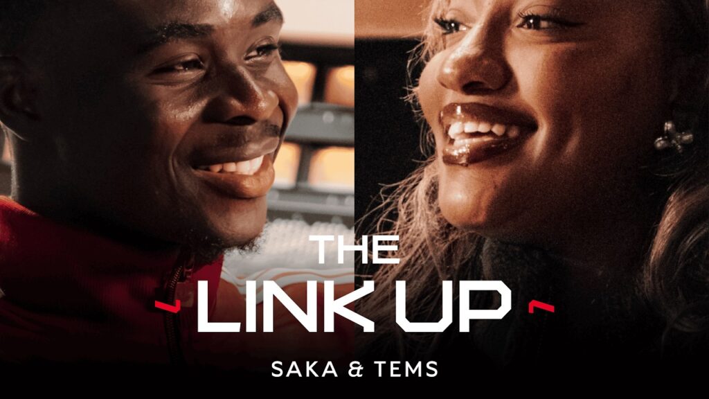 TRAILER | Bukayo Saka x Tems at Abbey Road Studios l The Link Up l The Arsenal App