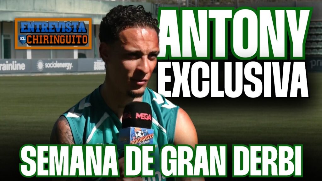 ANTONY 'rompe' a llorar en plena entrevista exclusiva | Chiringuito Inside