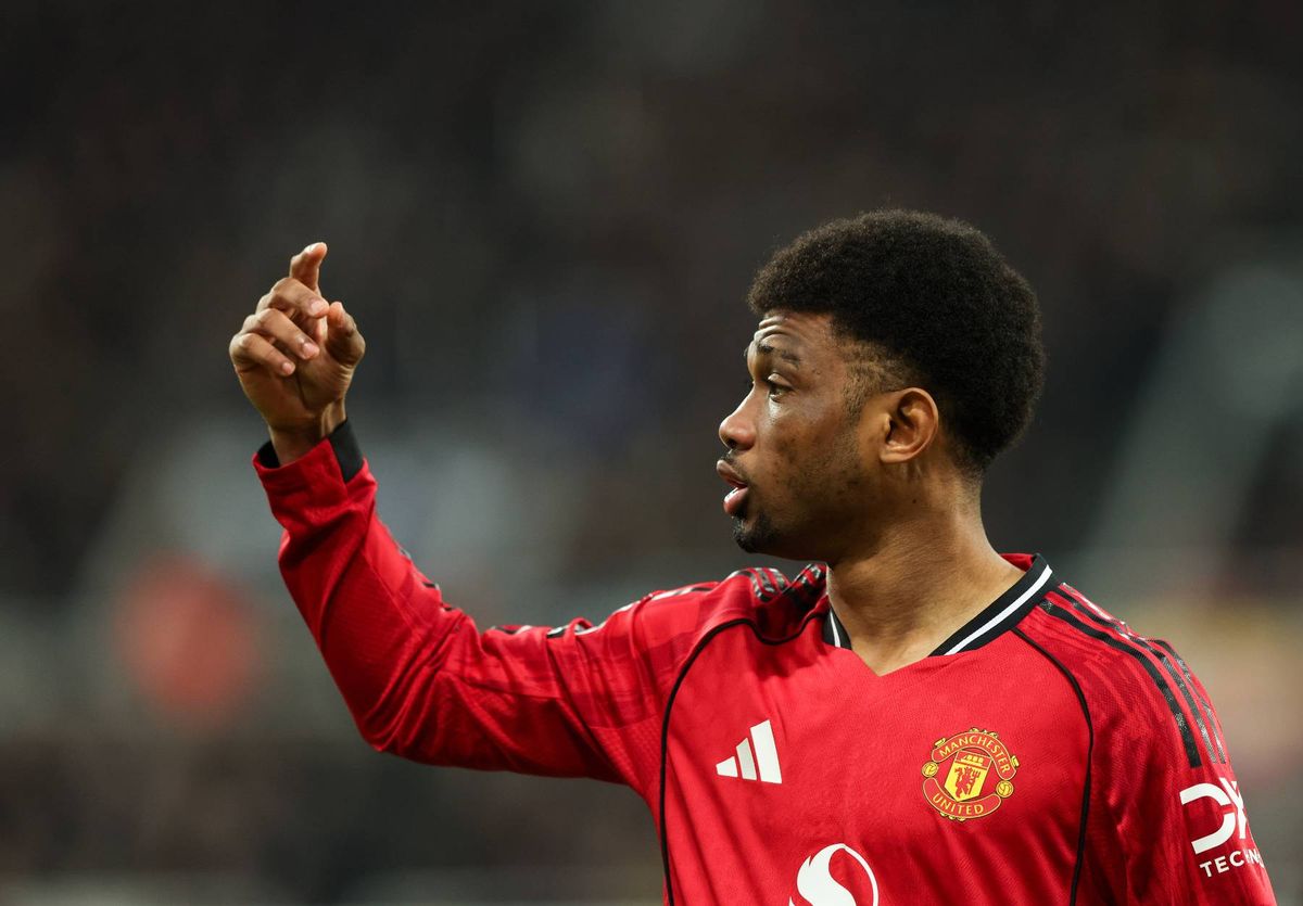 Manchester United's Amad Diallo