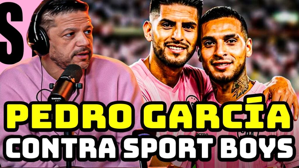PEDRO GARCÍA EXPLOTA CONTRA CARLOS ZAMBRANO POR FICHAJE A SPORT BOYS