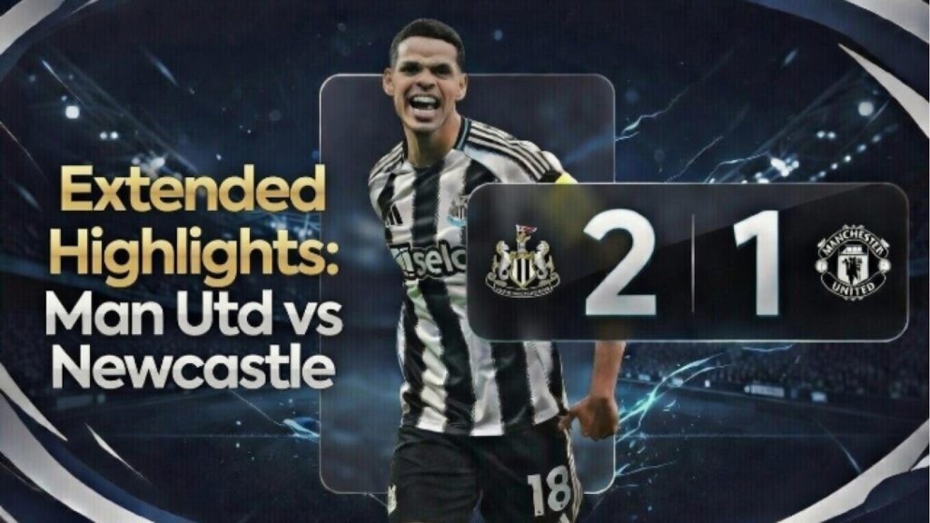 Osula's 90th-Minute SCREAMER! 🔥 Newcastle 2-1 Man Utd | Extended Highlights 2026