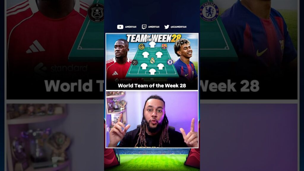 World Team of the Week 28! 🌍 ft. Yamal and Konate! 🔥